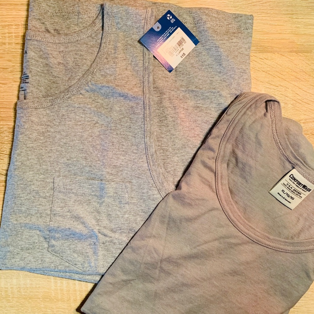Grey Cotton Tanks
